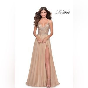 La Femme 28543 maxi dress